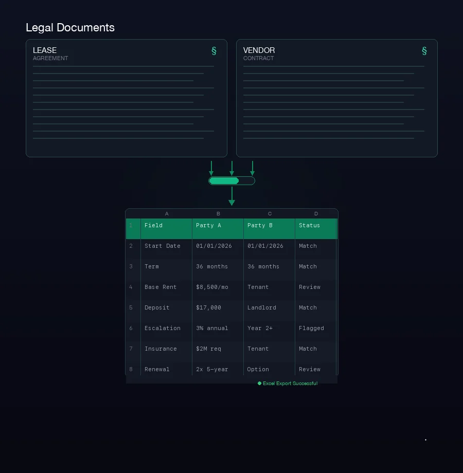 Invoices being converted to structured data by InvoiceExtraction.co